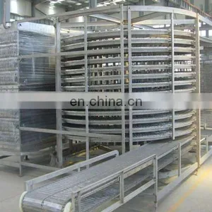 Food Quick Freezing Machine/iqf Tunnel Freezer thumbnail-5