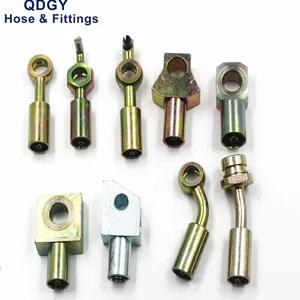 OE Quality DOT SAE J1401 Fmvss106 Road Car Hydraulic Flexible 1/8 Hl Rubber Brake Pipe Hose Assembly End Fish Banjo Eye Fittings thumbnail-4