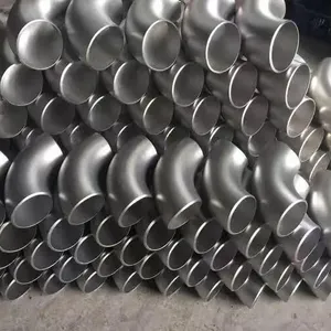 Sr Elbow Stainless Steel Ss Elbow Sch10 90 /45/180 Degree Butt Welded Seamless Elbow Pipe Tube Fittings thumbnail-2