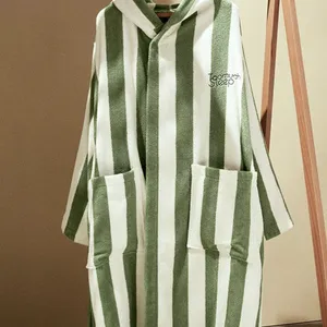 Quality Bathrobe With OKEO-TEX and BSCI Accept OEM Design and Size Requirement for Adults and Kids thumbnail-5