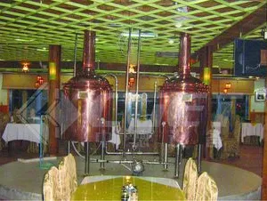 Copper Brewing Equipment With 304 Stainless Steel Fittings and Digital Temperature Control thumbnail-2