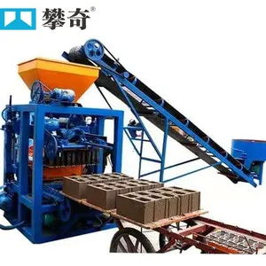 High Quality Semi-automatic Hollow Cement Concrete Block Maker Machinery Brick Making Machine Price thumbnail-1