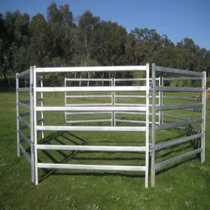 Wholesale Heavy Duty Galvanized Livestock Cattle Sheep Horse Panel Used Corral Panels thumbnail-1