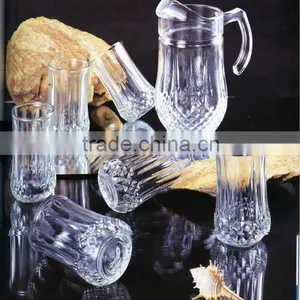 7pcs Glass Drinking Pitcher Set/7 Pcs Glass Drinking Set Wholesale thumbnail-1