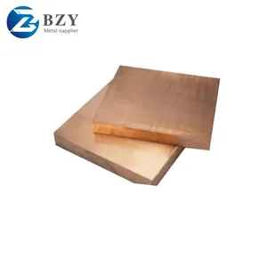 Factory Price Pure Copper Plate Sheets 1mm-3mm Thickness Bright Surface T1 T2 T3 Brass Plate for Industrial & Decorative thumbnail-4