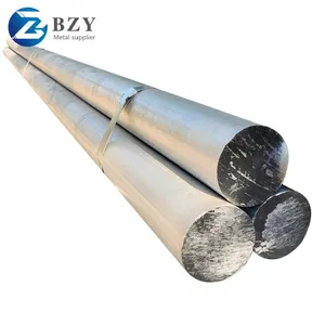 Aluminum Billet and Ingot 6063 6061 Aluminium Bar Alloy Rod Aluminum Round Bar in Stock thumbnail-1