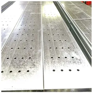 Metal Deck Sheet No-cast Concrete Galvanized Floor Decking With Holes thumbnail-5