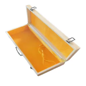 Rectangle Camphor Wood Solid Wood Box for Min Book or Xuan Paper Hand Scroll Storage Box thumbnail-2