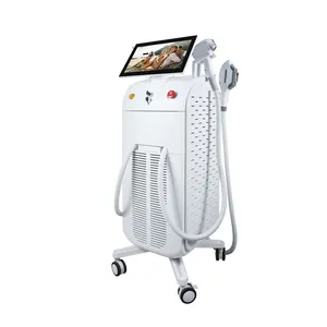 Portable 3 in 1 808nm Diode Laser SHR for Opt Hair Removal + Nd:YAG Tattoo Removal 1064nm With Intelligent Skin Cooling thumbnail-2