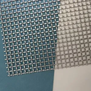 304 Stainless Steel Embossed Net, 1.5mm Thickness, 10mm Square Opening, 2m Width, 20m Roll thumbnail-3