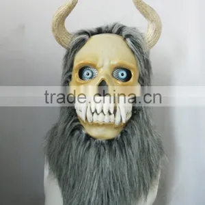 Moving Mouth Person Mask for Holloween Party - Demon002 thumbnail-1