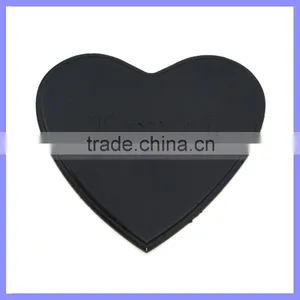 Black Color, Magic PU Gel Material Heart Shape Sticky Pad thumbnail-1