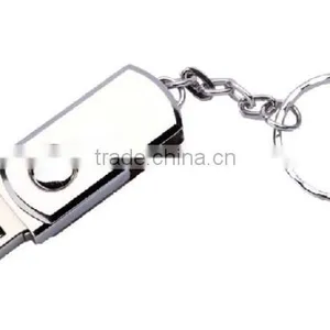 Silver Metal USB Pendrive 32gb Swivel USB for Promotion thumbnail-6