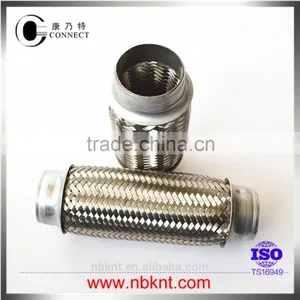 3" Flexible Exhaust Pipe Type With Woven Innerliner or With Double Braids thumbnail-3