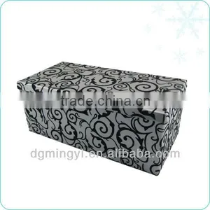 Flocking Special Paper Box With Ribbon thumbnail-1