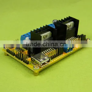 L298N/ Four DC Three Stepper Motor Drive / Drive Power Supply Integrated /WIFI Car Driver Board thumbnail-2