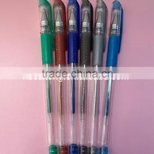 Colored Gel Pen Type and Office & School Pen Use Gel Ink Pen With Glitter Color thumbnail-2