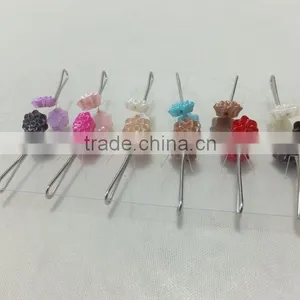 Cheap Price Popular Round Muslim Scarf Clips and Brooches Dubai Hijab Clips PDJ0126 thumbnail-6
