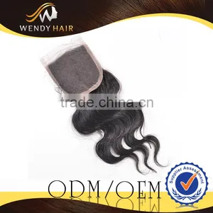 Popular Selling Brazilian Human Hair Body Wave Lace Closure For Women thumbnail-1