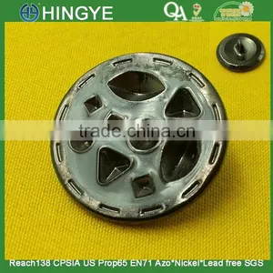 24mm Zinc Alloy Metal Fancy Shank Button --- MJ2349 thumbnail-1