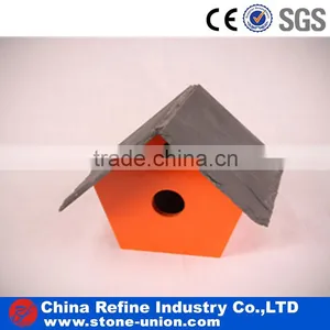Natural Slate Roof Bird Feeder thumbnail-1