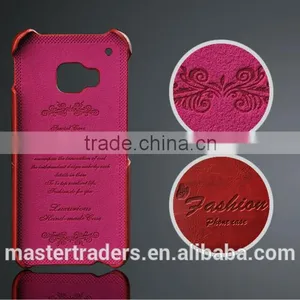 Original Fashion Wax Grain PU Leather Back Cover Case With Card Slot For HTC One M9 MT-3556 thumbnail-6