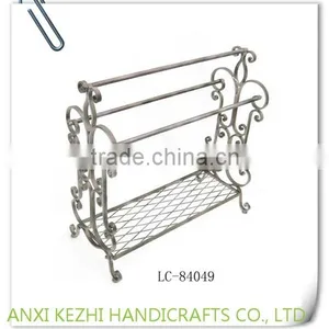 LC-84610 China Wholesale Hotel Bathroom Wall Brass Hanging Towel Hook thumbnail-4