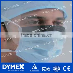 Disposable Face Mask With Shield With Ties thumbnail-1