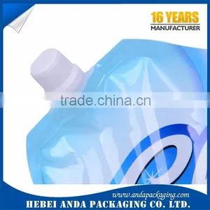 Liquid Stand up Pouch With Spout /plastic Water Bag /fruit Juice Packaging Bag thumbnail-2