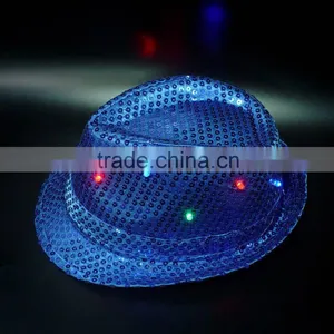 Light Up Hat With Sequin thumbnail-5