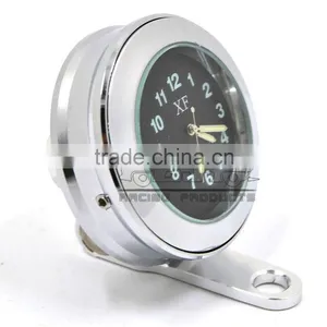 BJ-HBW-009 Manufacturer Special Design Universal Waterproof Chrome Motorbike Motorcycle Handlebar Watch thumbnail-3
