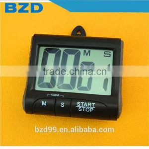 Multi-functional Universal 1-99 Mins Countdown /Up Large Display Digital Battery Power Timer Switch With Standing Clip Magnet thumbnail-1