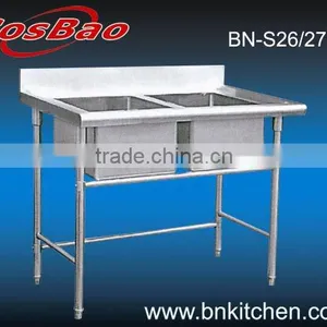 Economical Double Sink Bench thumbnail-1