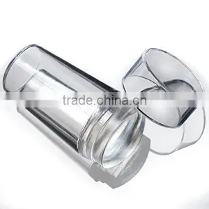 2016 New Silicone Transparent Stamp Nail Art Scraper Image Transfer Manicure Tool thumbnail-2