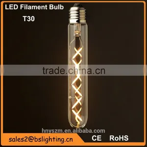 2015 Smart Lighting 360 Degree Led Light Bulbs E27 Edison Led Lamp T30 Led Filament Lamp Patriot Lighting thumbnail-1