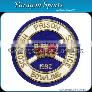 Hand Made Bullion Wire & Silk Thread Blazer Badge thumbnail-1