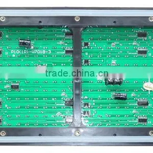 Full Color Tube Chip Color and P10mm Pixels DIP Led Display Module thumbnail-5