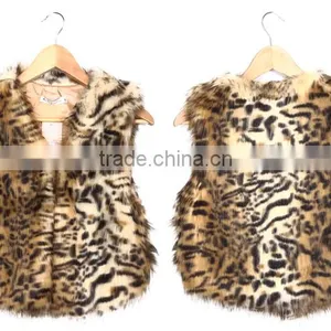 High Quality Leopard Pattern Women Sleeveless Vest thumbnail-6