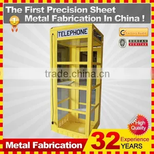 Outdoor British Style Telephone Booth With OEM Service thumbnail-1