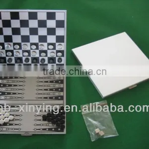 Magnetic Metal Chess Set for Travel thumbnail-1