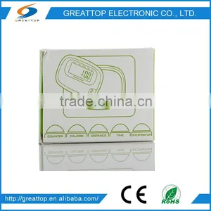 Neutral/OEM Black,white Wrist Pedometer Counts Time up to 9hours 59mintes 59seconds thumbnail-6