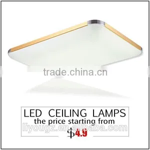 2015 Top Classic Rectangle Contemporary Apple5 LED Ceiling Light Series Products 10-72W thumbnail-2