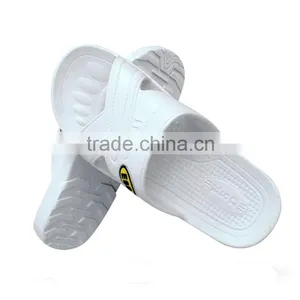 Antistatic ESD Conductive Clean Room PU PVC SPU EVA Foam Unisex Slipper thumbnail-4