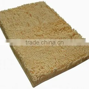 Chenille High Pile Floor Mat With Pvc Anti Slip Base thumbnail-3