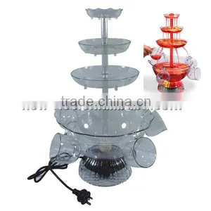 ELECTRIC ILLUMINATED COCKTAIL PUNCH BOWL PARTY FOUNTAIN thumbnail-1