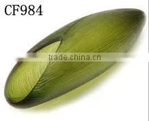 Blown Glass Table Decoration In Restaurant thumbnail-1