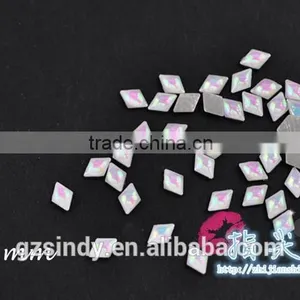 Korean Style Flat Back Glass Resin Stone Opal Decorative Stones ZX:SZ574 thumbnail-3