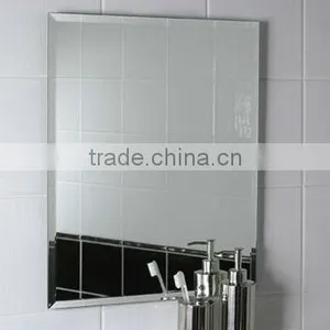 Beveled Round / Circle Shaped Mirror for Home / Hotel Bath Room in Customer Size thumbnail-2