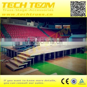 ST1 Folding Aluminum Portable Stage thumbnail-5