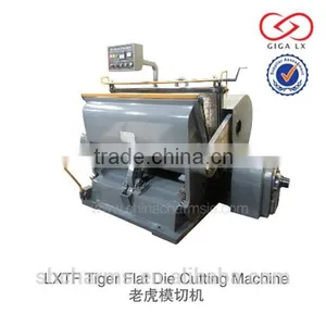 GIGA LXMHC Semi-Auto Corrugated Cardboard Flat Cardboard Cutting Machine thumbnail-1